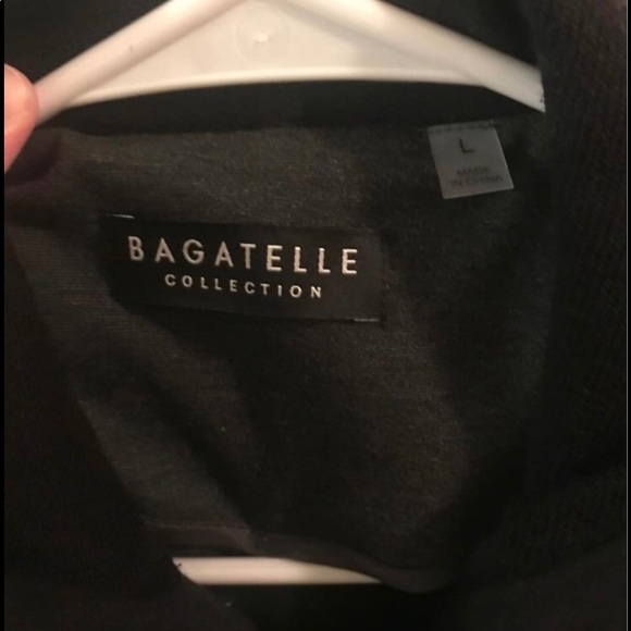 Bagatelle Collection Jacket, Sz L, Black and Grey - Picture 4 of 4